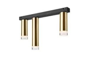 Diego Surface Mounted Downlight Gold, 3x E27