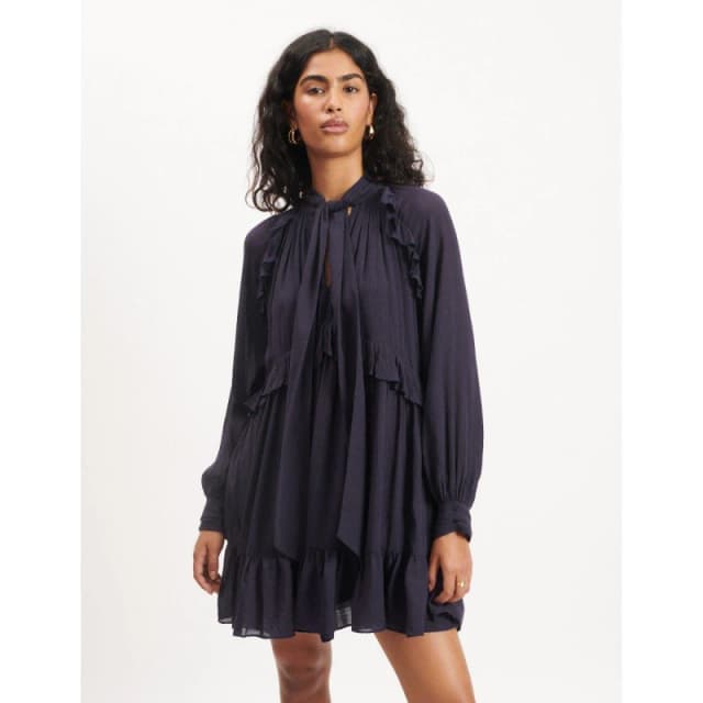 Nobodys Child Bohana Mini Dress Navy female 8 (XS)