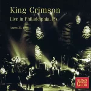 King Crimson - Live in Philadelphia, PA, August 26th 1996 CD Album - Used