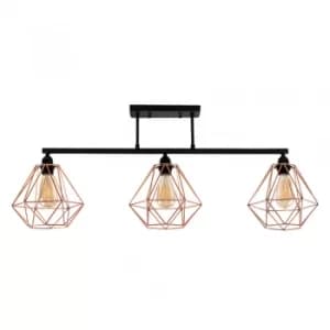 Fillatt Steampunk Fitting in Black with Diablo Shades in Copper