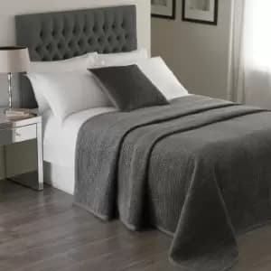 Brooklands Bedspread Graphite / 265 x 265cm