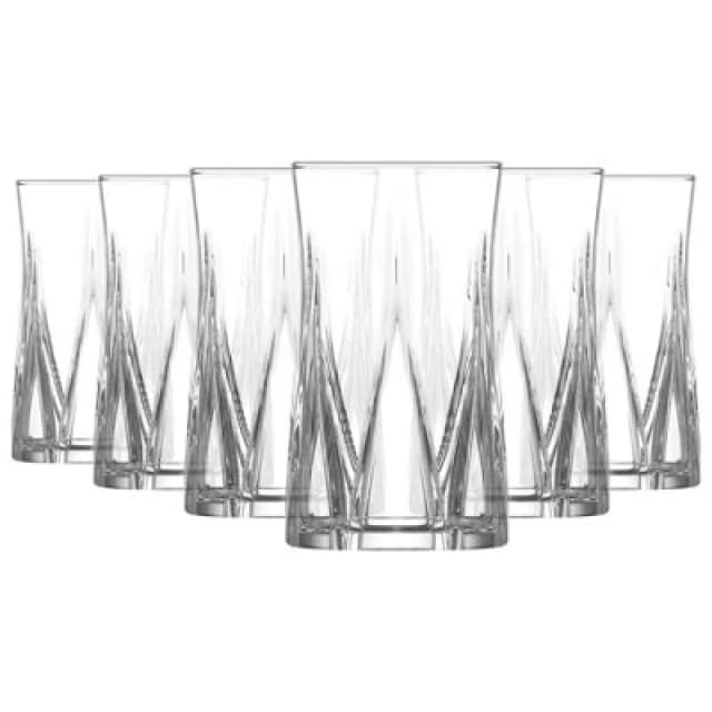 Lav Zoey Highball Glasses - 380Ml - Pack Of 6
