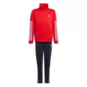 adidas 3-Stripes Team Tracksuit Kids - Red