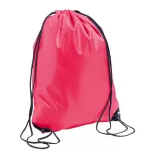 SOLS Urban Gymsac Drawstring Bag (ONE) (Neon Coral)