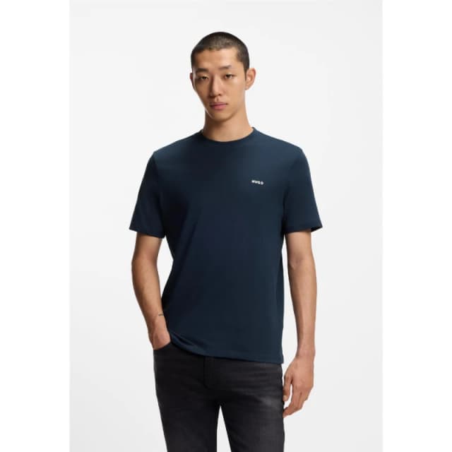 Hugo Dero T-Shirt Regular Fit T-Shirts S Blue 32313518350