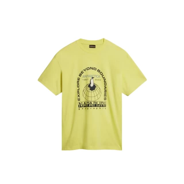 T-Shirt Napapijri Hill Jaune Male S