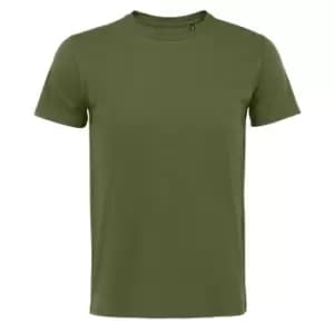 SOLS Mens Martin T-Shirt (M) (Dark Khaki)