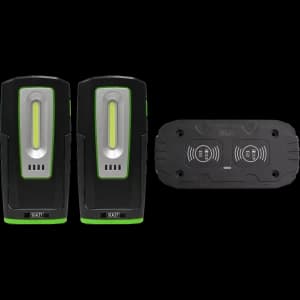 Sealey 2 Piece Inspection Light Set and Double Wireless Charger
