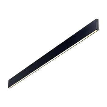 Ideal Lux Lighting - Ideal Lux Decorative Linear Integrated LED Wall Light Black, 4000K