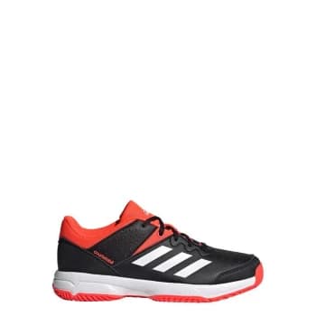 adidas Court Stabil Shoes Kids - Core Black / Cloud White / Sol