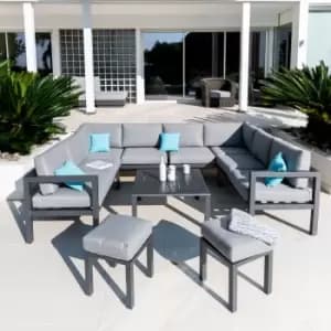 Better Garden Carolina 10 Seater Alu Sofa Set