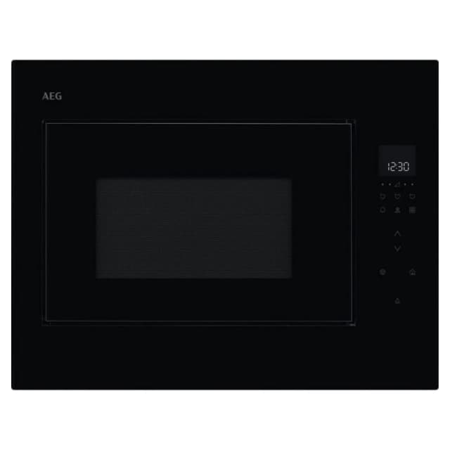 AEG 6000 Series OB6GM261UB 26 Litre 46cm High, Built In Microwave With Grill - Black