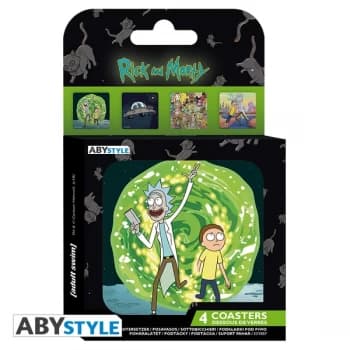 Rick And Morty - Generic Coasters (Set Of 4)
