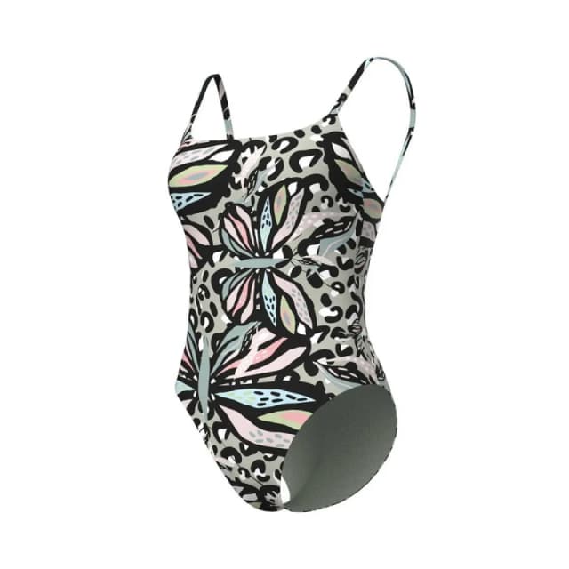 Womens 1 Piece swimsuit Arena Water Pring Vert Female S