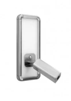 Wall Lamp Head with Backlit Light 10W LED Satin Nickel 4000K, 700lm,