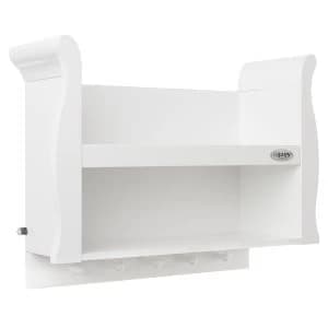 Obaby Stamford Sleigh Shelf - White