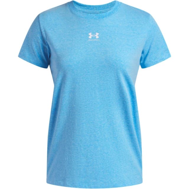 Under Armour Armour Ua Rival Core Ss T-Shirt Womens - Blue Blue 8