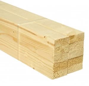 Wickes Whitewood PSE 18 x 44 x 2400mm Pack 10