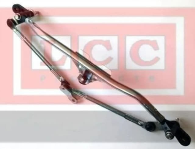 LCC LCC3127 Wiper Linkage Front, without electric motor, for left-hand drive vehicles Wiper Linkage (300)