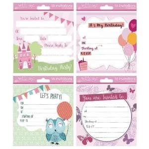 Tallon Girl Designs Invitation Cards Pack of 192 4484