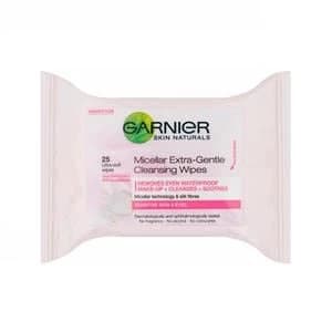 Garnier Micellar Face Wipes Sensitive Skin 25 Wipes