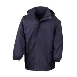 Result Mens Reversible StormDri 4,000 Waterproof Windproof Anti Pilling Fleece Jacket (2XL) (Navy/Navy)