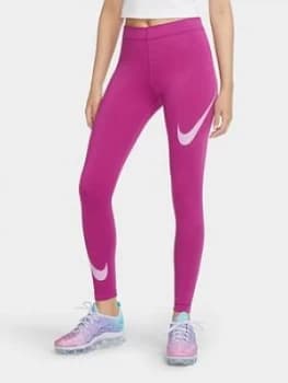 Nike Nsw Leg-A-See Swoosh Leggings - Cerise