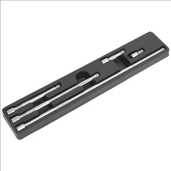 Genuine SEALEY AK6341 Extension Bar Set 5pc 3/8Sq Drive