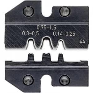 Knipex 97 49 44 Crimp inset Ferrule contacts 0.14 up to 1.5 mm² Suitable for brand Knipex 97 43 200, 97 43 E, 97 43 E AUS, 97 43 E UK, 97 43 E US