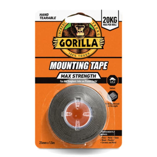 Gorilla Max Strength Mounting Tape