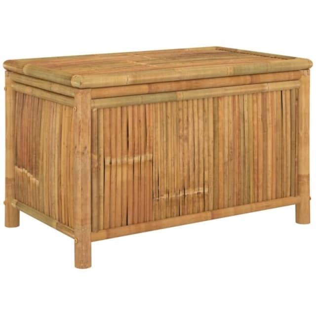 VIDAXL Garden Storage Box 90x52x55cm Bamboo vidaXL 8720845717414