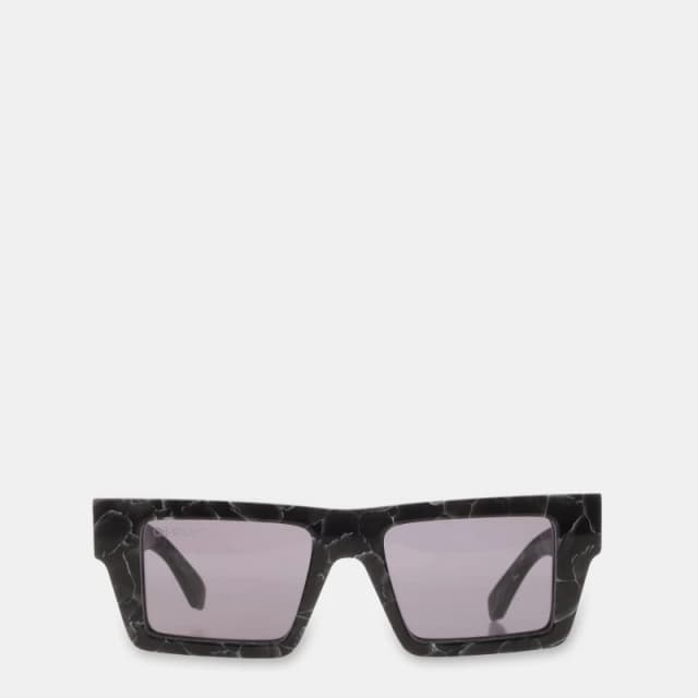 Off White Nassau Sun Sunglasses Black Marble unisex One Size