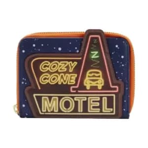 Loungefly Disney Pixar Moments Cars Cozy Cone Zip Around Wallet