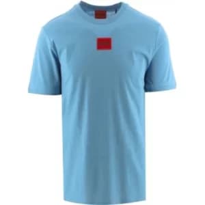 HUGO Medium Blue Diragolino 212 T-Shirt