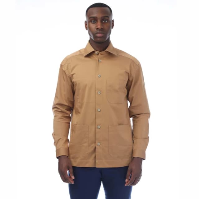 Boss P-Cory Multi-Pocket Shirt - Beige Beige S