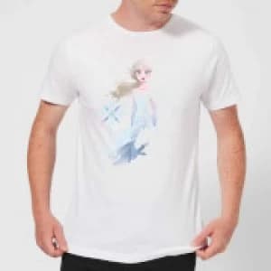 Frozen 2 Nokk Sihouette Mens T-Shirt - White - 3XL