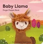 baby llama finger puppet book