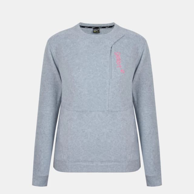 Gelert Womens Fleece Crew Sweatshirt Light Grey female 8 (36)