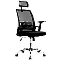 Nautilus Designs Office Chair Bcm/F816/Bk Mesh Black