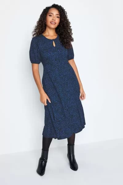 Dalmatian Print Dress