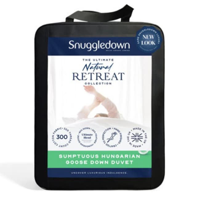 Snuggledown Retreat Hungarian Goose Down 13.5 Tog Winter Duvet