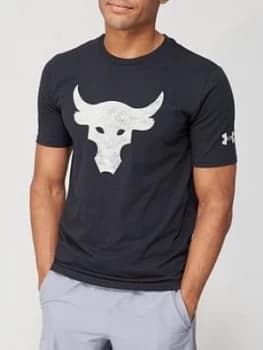 Urban Armor Gear Project Rock Brahma T-Shirt, Black Size M Men