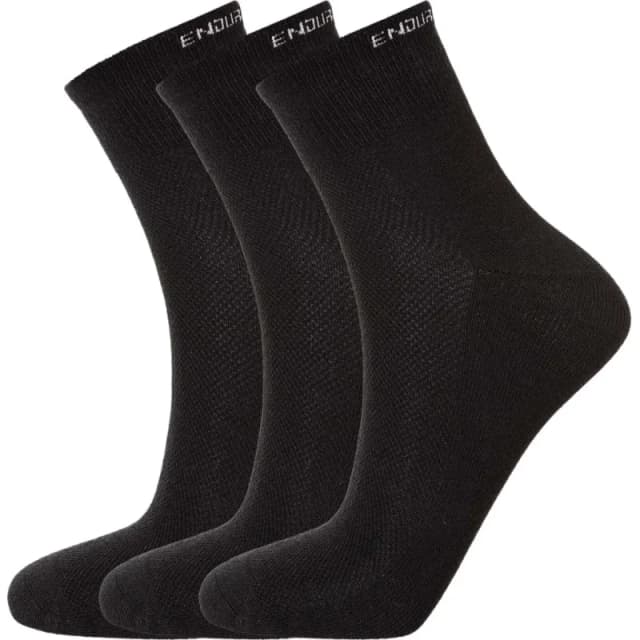Quarter socks Endurance Alcudia (x3) Noir Unisex 39/42