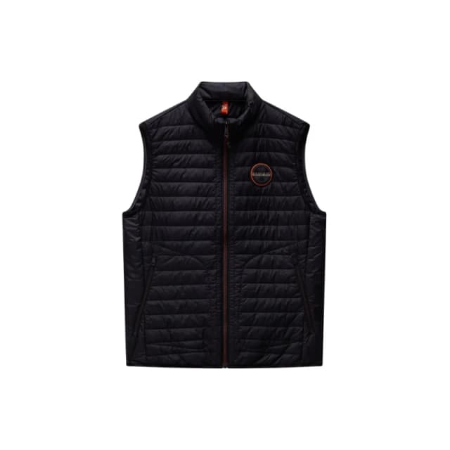 Napapijri's A-Amiata Puffer Vest Noir Male S