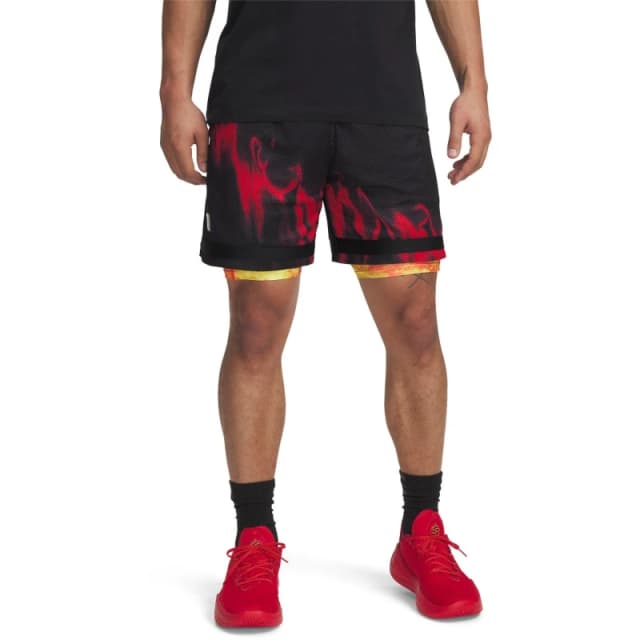 Under Armour Curry Statement Shorts Mens Black/Red male M