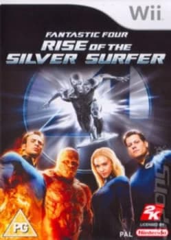 Fantastic Four Rise of the Silver Surfer Nintendo Wii Game