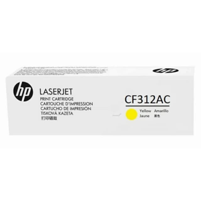 HP CF312AC/826A Toner yellow Contract. 31.5K pages/5% for HP Color Las