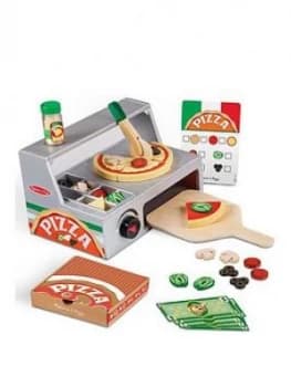 Melissa & Doug Top & Bake Pizza Counter Play Set