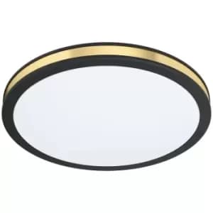 Pescaito LED Decorative Flush Ceiling Light Black - Eglo