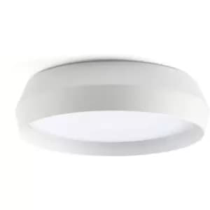 Faro Shoku 350 White Wall / Ceiling Lamp 24W 2700K